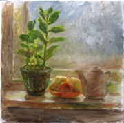 Натюрморты маслом.