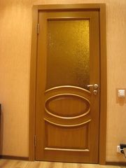 Межком. двери,  натур. дуб,  масив,  выполнены под заказ из итал. каталог