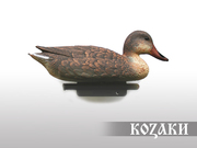 Муляж кряква пластмассовый утка (Италия) Новинка!