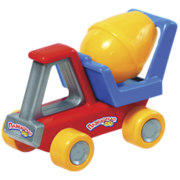 Бетономешалка, бульдозер