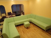 Продам большой кожаный уголок для сауны, кафе, офиса.Отличное состояние!