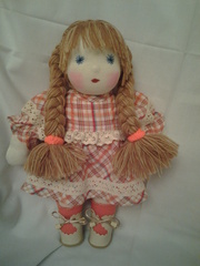 Кукла текстильная,  игровая.