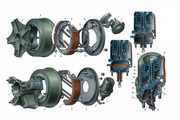 Есть по наличии тормозная система   барабанные колодки,  тормозные коло