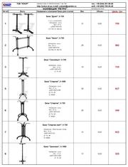 Основания и столешницы барных столов купить Киеве,  барные столы Киев
