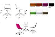 Офисное кресло Calligaris Jam Transparent в Киеве, Харькове, Львове