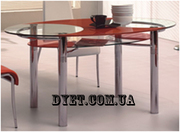 B180-3, стол B180-3, стеклянный стол B180-3, стол киев B180-3, обеденный с