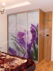 Мебель для спальни Киев недорого. На заказ. Шкафы купе,  кровати,  комод