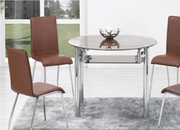 ТВ019-6, стол ТВ019-6, стеклянный стол ТВ019-6, стол киев ТВ019-6, обеденн