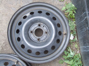 Пара стальных дисков 15 4х100 ЕТ40 (Renault,  Nissan)