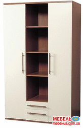 Мебель Монза б/у шкаф,  комп. стол,  комод,  2 полки 