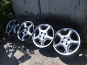 Диски AEZ 15 4х100 ЕТ35 J7 (диз. Alessio)  Комплект легкоплавных диск