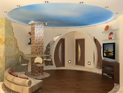 Натяжной потолок. Потолки любой сложности. Бесшовный потолок. Недорого