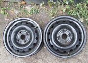 Пара стальных дисков 15 4х114, 3 на Lacetti