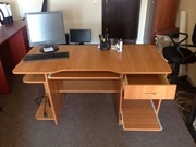 продается офисная мебель в отличном состоянии, столы стулья шкаф кресл