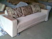 Диван - кровать Вояж 3 бежево-коричневый