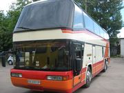 Пассажирские перевозки автобусом Неоплан 117 Киев и Украина