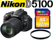 Срочно продам Nikon D5100 KIT (18-105 VR) Официальная гарантия 