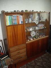 шкаф-сервант немецкий 70-е годы