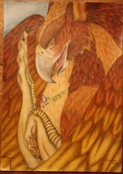 Цветные карандаши,  фэнтези