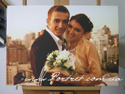 Фото на холсте Киев. Портрет из фото на холсте Киев. Фото на холсте.