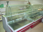 Холодильнные витринные прилавки, стелажы б/у