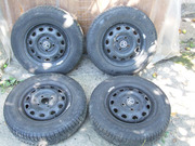 Pirelli 155/80/13 на дисках 4х100