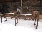 Продается пилорама ленточная, станок деревообрабатывающий торцовочный