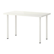 Б.у. офисные столы из IKEA (120*60,  белыe,  дерево,  хорошее состояние)