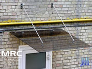 Стеклянные козырьки от ДОМ тм www. dom.ua/content/view/208/213/