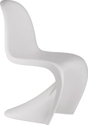 Стул Пантон,  цвет белый,  черный,  красный,  пластик матовый