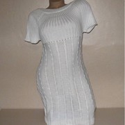 трикотажные платья на осень