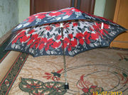 зонт полуавтомат в 3 сложения