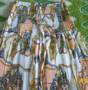 Плесированное юбка-платье и платье-сарафан