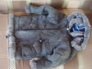 продам б/у детскую дубленку