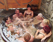 Оздоровительный чан в бане. Оздоровление в бане с чаном. Закарпатские 