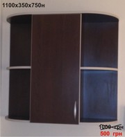 тумба навесная бук шоколад 500грн. -1 шт