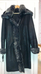 Женская дубленка