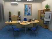 офисные кресла, стулья, столы, тумбы, шкафы