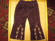 Штаны вельветовые