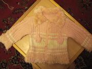 Кофта вязанная для девочки