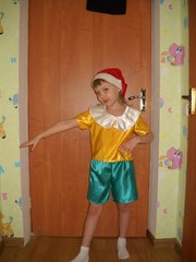 костюм Буратино