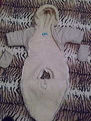 Зимний конверт на овчине