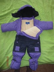 продам детский зимний комбинезон  натуральный