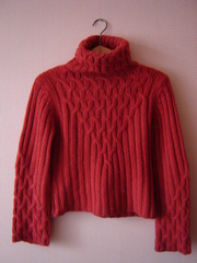  Женский шерстяной свитер 