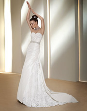 Испанское свадебное платье бу