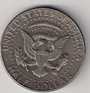 50 центов США 1981 (буква монетного двора D)