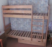 продам кровать 2-х ярусную бу + 2 матраса 2000 грн.