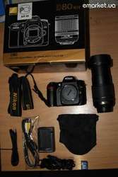 Nikon D80 + 18-135 mm F3.5-5.6 + 2 карты + доп. аккумулятор + УФ филь