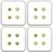 Акустические розетки RCA,  banana