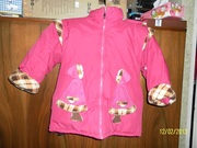 куртка демисезонная на девочку 6-8 лет